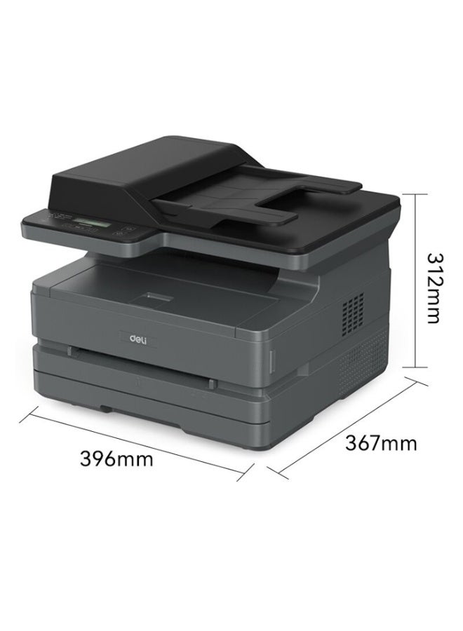 Deli طابعة ليزر أحادية اللون Deli M3100ADNW | طباعة نسخ مسح | 31 صفحة في الدقيقة | طباعة مزدوجة وADF | 1200×1200 نقطة في البوصة | USB + واي فاي + LAN | حبر 3500 صفحة | طابعة مكتبية منزلية A4 - Image 5